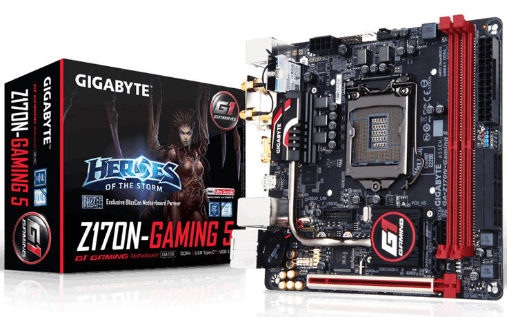 Ориентировочная цена Gigabyte Z170N-Gaming 5 — $150