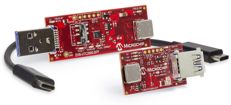 Контроллер Microchip UTC2000 позволяет производителям использовать USB-C в электронных устройствах