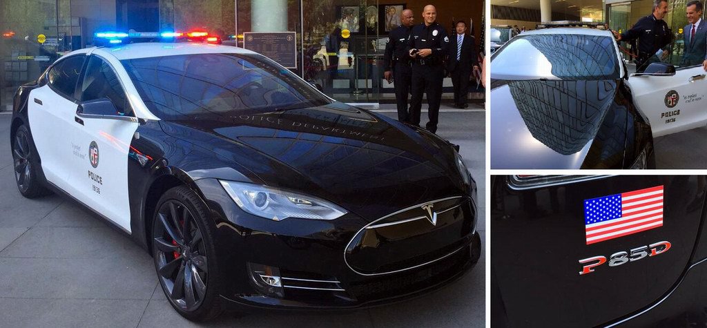 Лос-анджелеская полиция пересядет на электромобили Tesla и BMW - 1