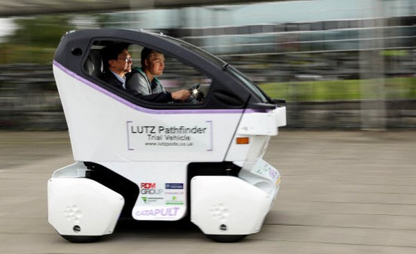 Lutz Pathfinder сможет перевозить двух пассажиров с багажом с максимальной скоростью до 24 км/ч на расстояние около 60 км без подзарядки