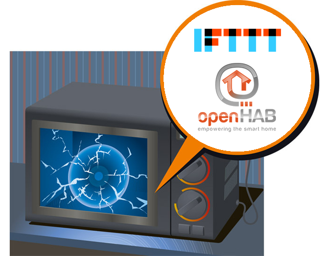 Делаем обычную микроволновку умнее с IFTTT и OpenHAB - 1