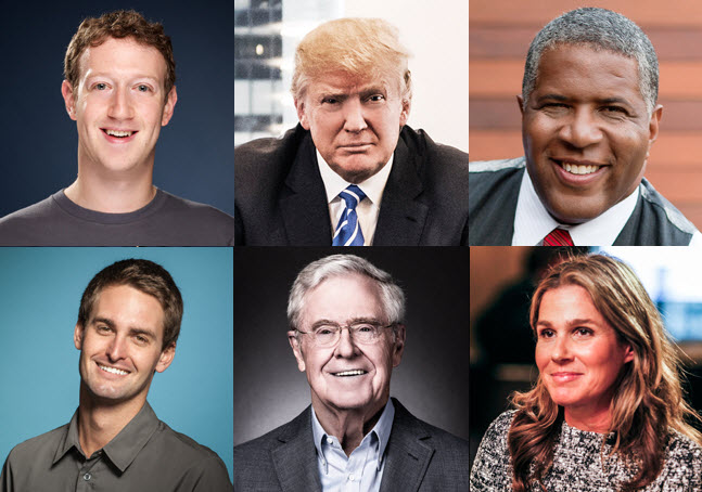 Самые «денежные» люди. В рейтинг Forbes попали Цукерберг и Безос - 1