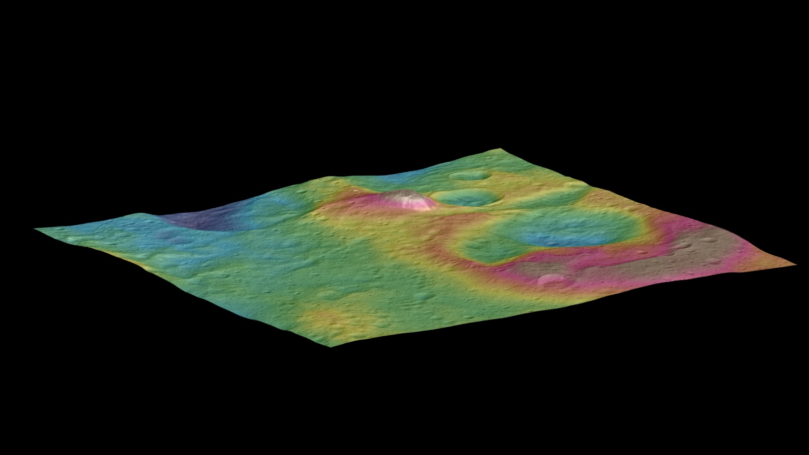 Церера продолжает удивлять ученых: неправильная геометрия кратеров и электромагнитные вспышки - 2