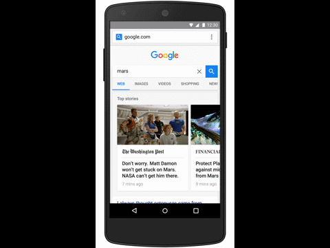 Google рассказал о новой инициативе для ускорения работы веб-страниц на мобильных устройствах: Accelerated Mobile Pages - 1