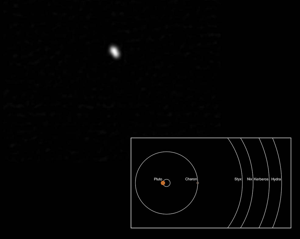 Станция New Horizons прислала снимок малого спутника Плутона Стикса - 2