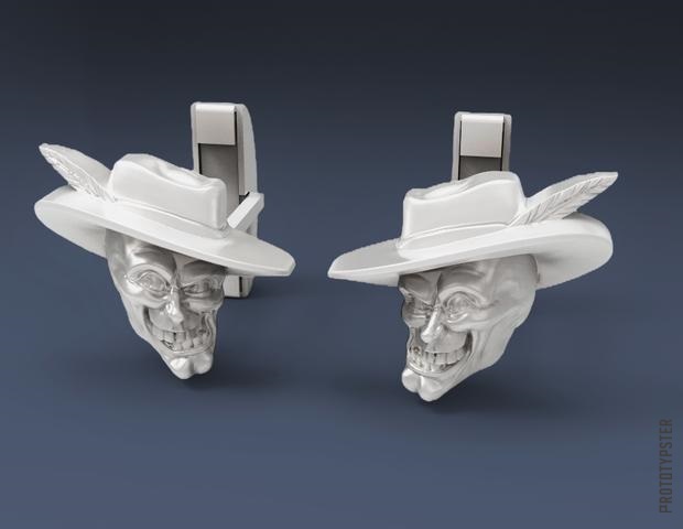 3D-печать для ювелиров: серебряные запонки с героем из любимого фильма - 2