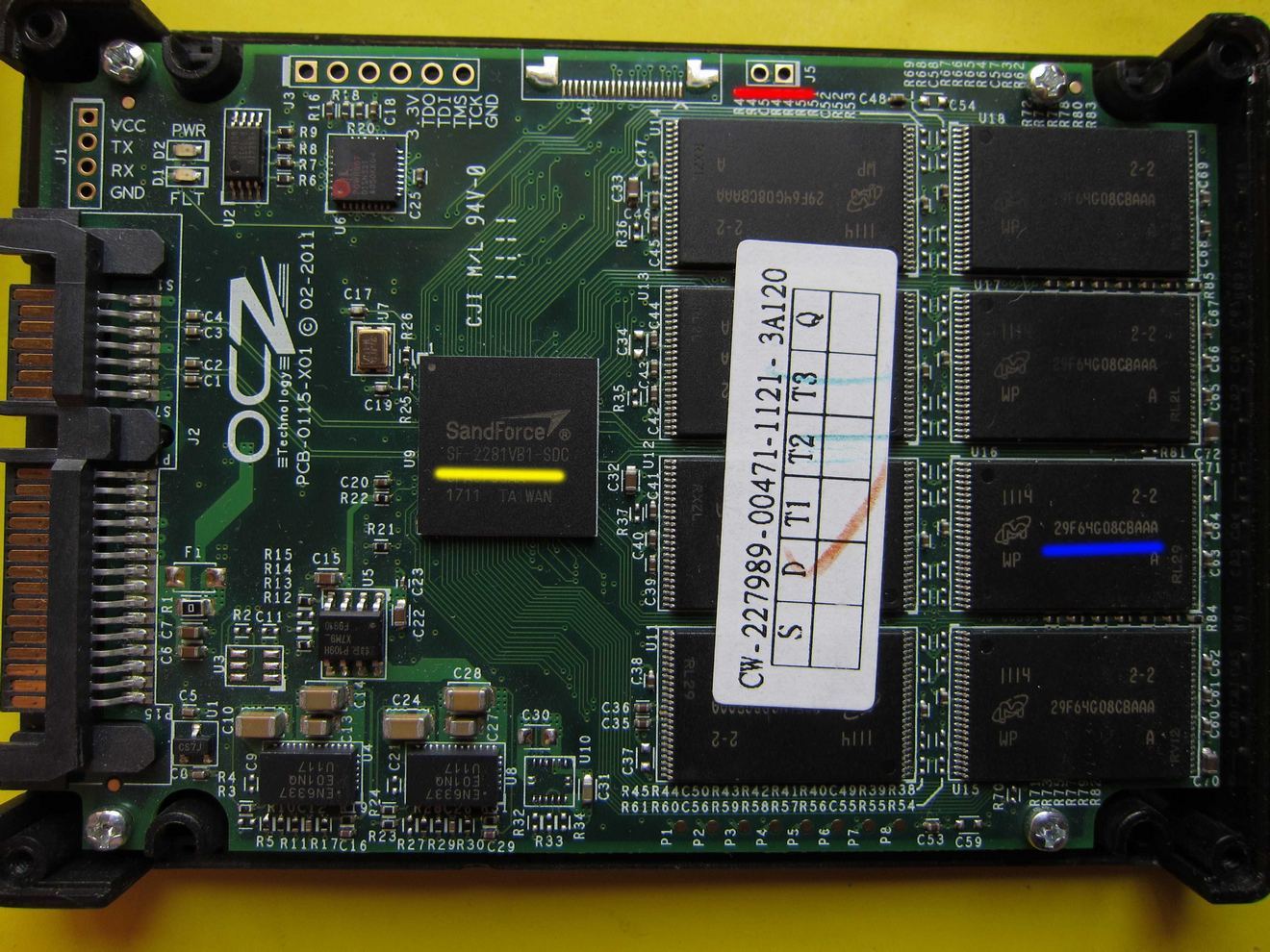Восстановление SSD дисков на контроллере SandForce SF-2XXX - 2