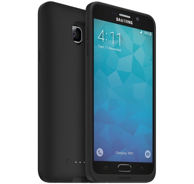 Чехол mophie для смартфона Samsung Galaxy Note5 стоит 100 долларов