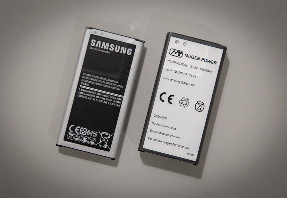 Обзор аккумулятора повышенной ёмкости для Samsung Galaxy S5 - 5