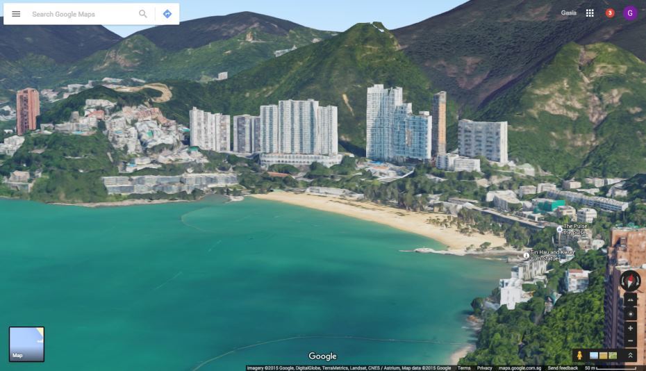 Полет над Гонконгом в 3D: обновление Google Maps - 1