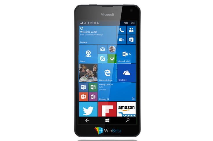 Смартфон Microsoft Lumia 650 будет очень похож на младшую модель