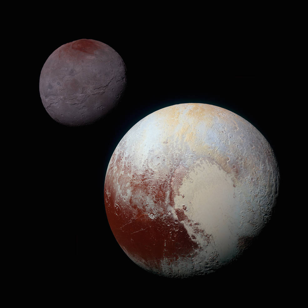 NASA выложило снимок Плутона в 3D - 1