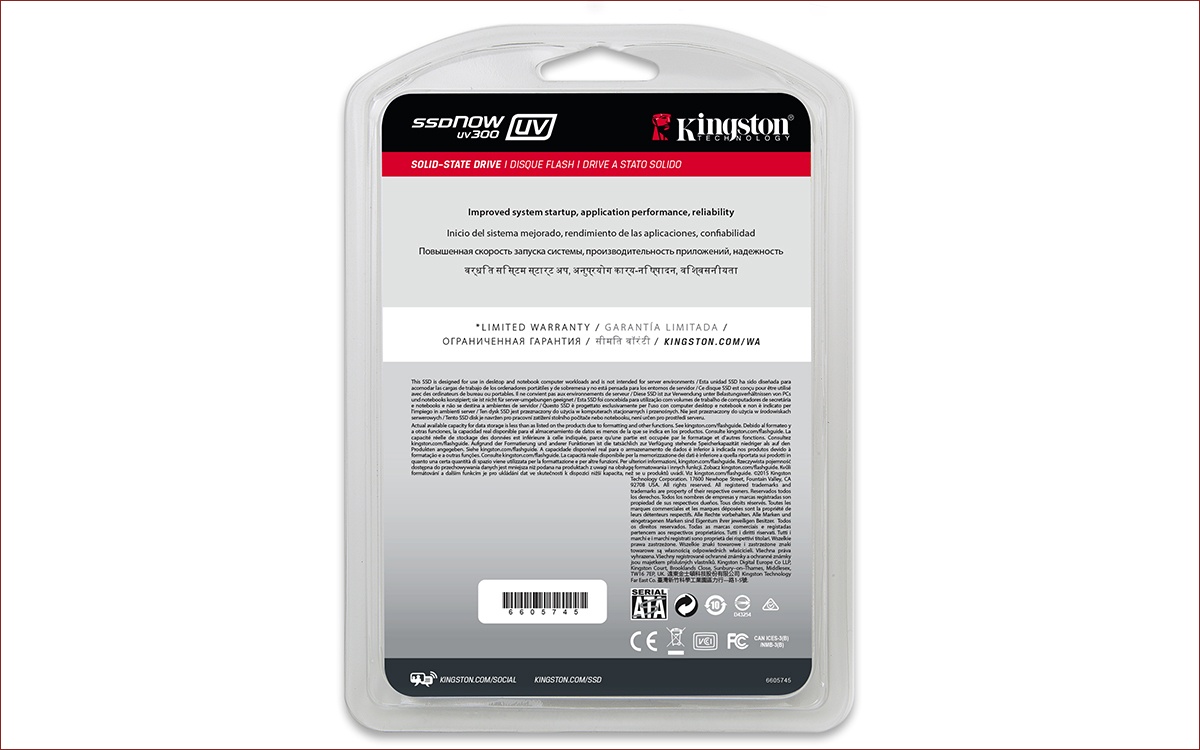 [Анонс] Kingston выпускает SSD начального уровня UV300 емкостью до 480 гигабайт - 3