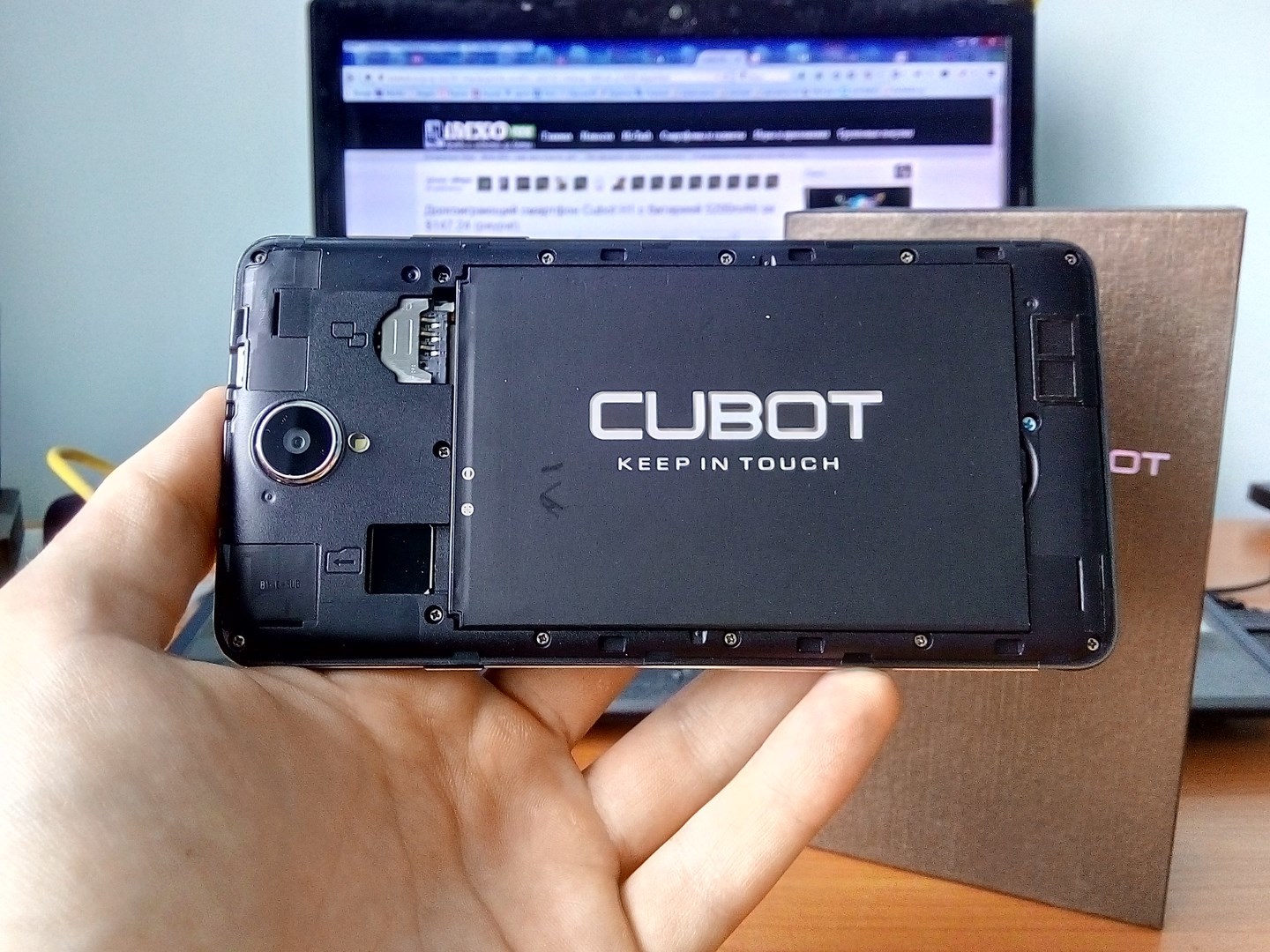 Обзор бюджетника-долгожителя с классным экраном и отличным GPS — Cubot H1 - 40