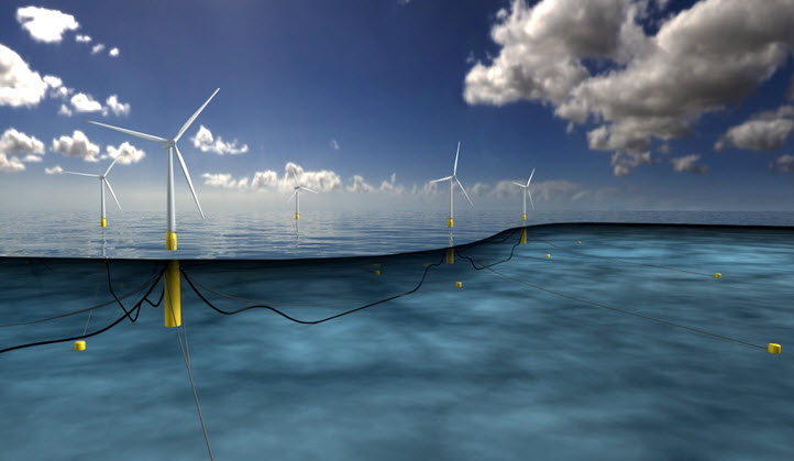 Компания Statoil построит самую большую плавучую ветроэлектростанцию возле берегов Шотландии