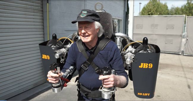 Компания JetPack Aviation представила джет-пак JB-9