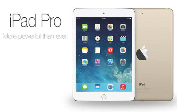 iPad Pro поступит в продажу 11 ноября 2015