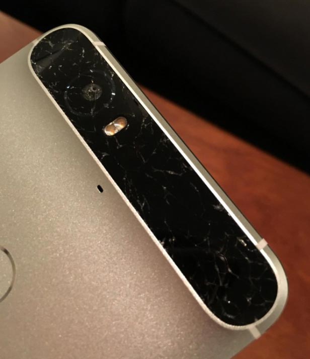 Пока сообщения о трещинах на стеклах Nexus 6P носят единичный характер