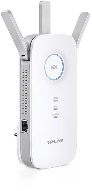 Пропускная способность Tp-Link RE580D достигает 1900 Мбит/с, RE450 — 1750 Мбит/с