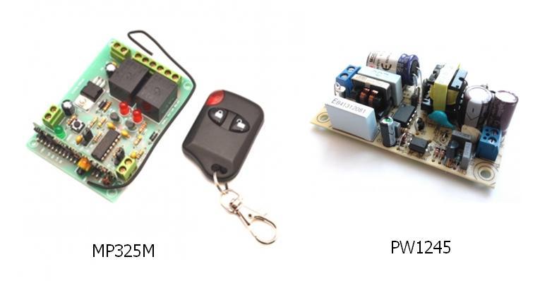 Дистанционное управление распашными воротами - 2