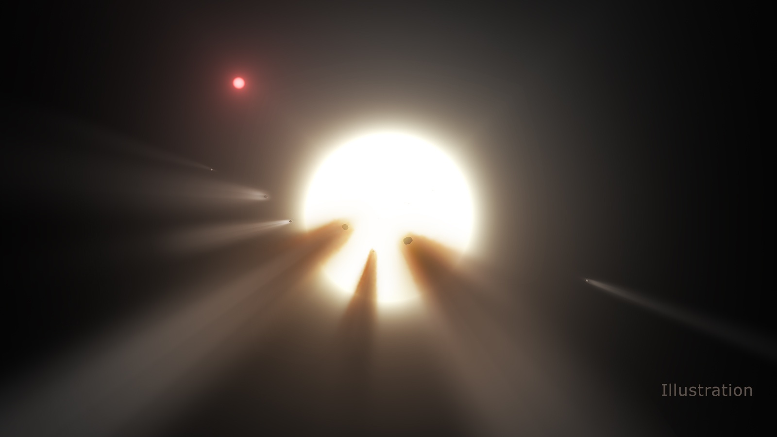 NASA: у звезды KIC 8462852 нет сферы Дайсона, это целый рой комет - 1