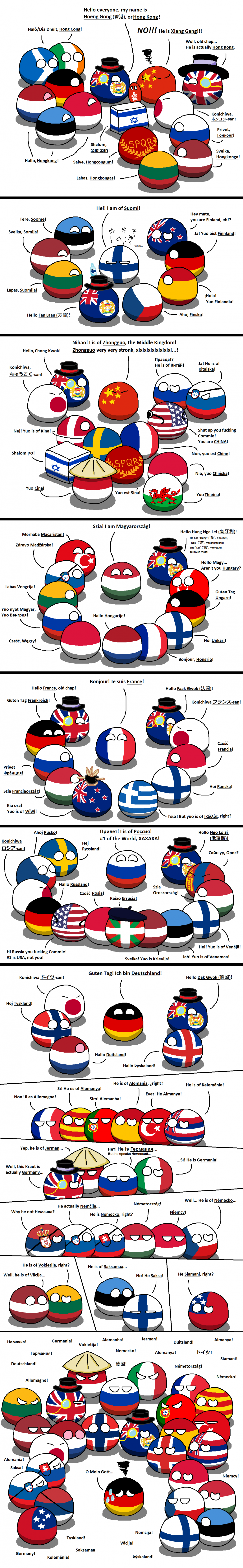 названия разных стран мира