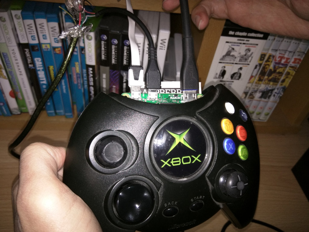 Raspberry Pi Zero + Xbox контроллер=игровая консоль - 11