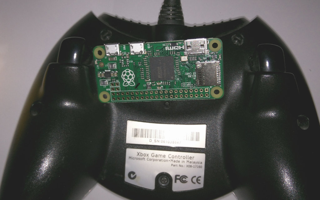 Raspberry Pi Zero + Xbox контроллер=игровая консоль - 2