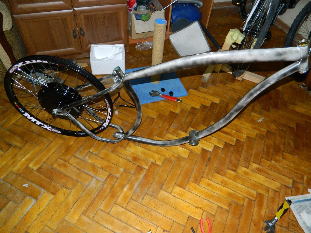 Как я строил бюджетный электро-вело чоппер - 2