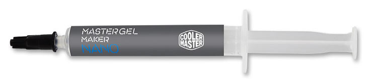 Термопаста Cooler Master MasterGel Maker характеризуется теплопроводностью 11 Вт/(м∙K)
