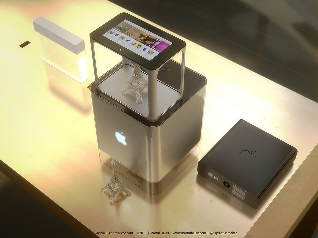 Как может выглядеть 3D-принтер от Apple? Представлена возможная дизайн-концепция - 4