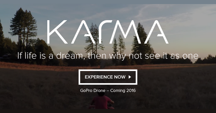 GoPro Karma — первый дрон компании, который анонсируют в следующем году