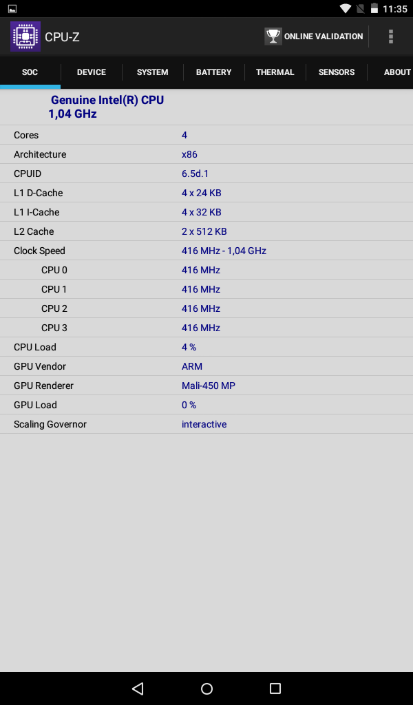 Обзор 7-дюймового bb-mobile Techno MOZG 7.0 на Intel® Atom™ X3 - 22