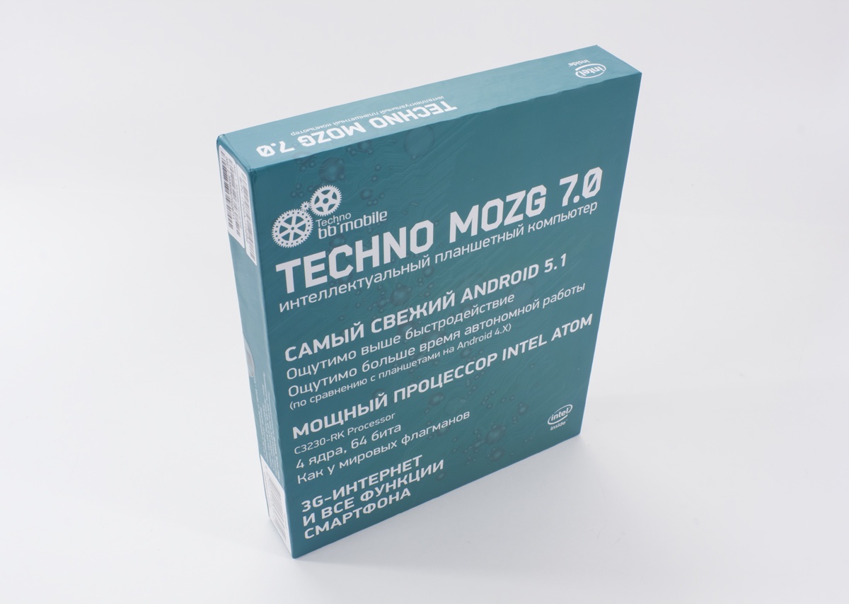 Обзор 7-дюймового bb-mobile Techno MOZG 7.0 на Intel® Atom™ X3 - 3