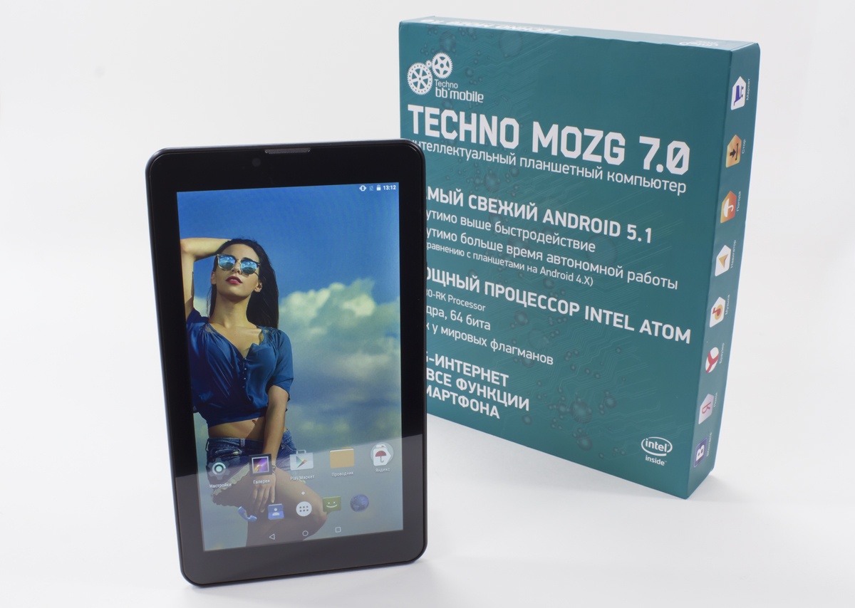 Обзор 7-дюймового bb-mobile Techno MOZG 7.0 на Intel® Atom™ X3 - 1