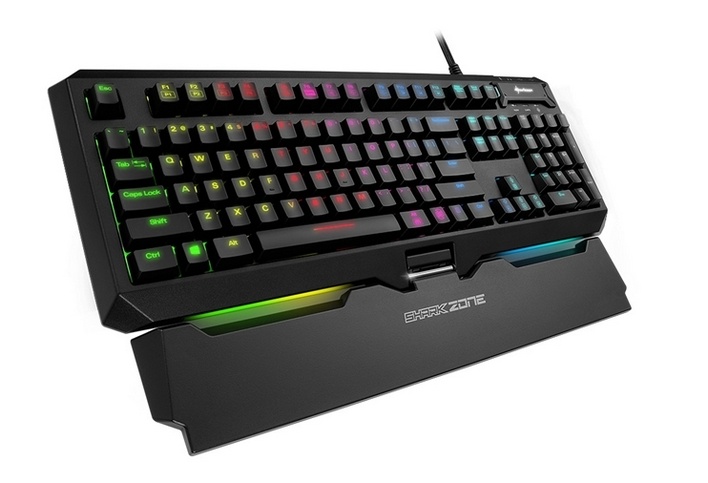 Клавиатура Sharkoon Shark Zone MK80 RGB стоит 140 евро
