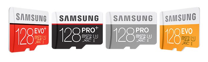 Samsung представила карту памяти PRO Plus объёмом 128 ГБ