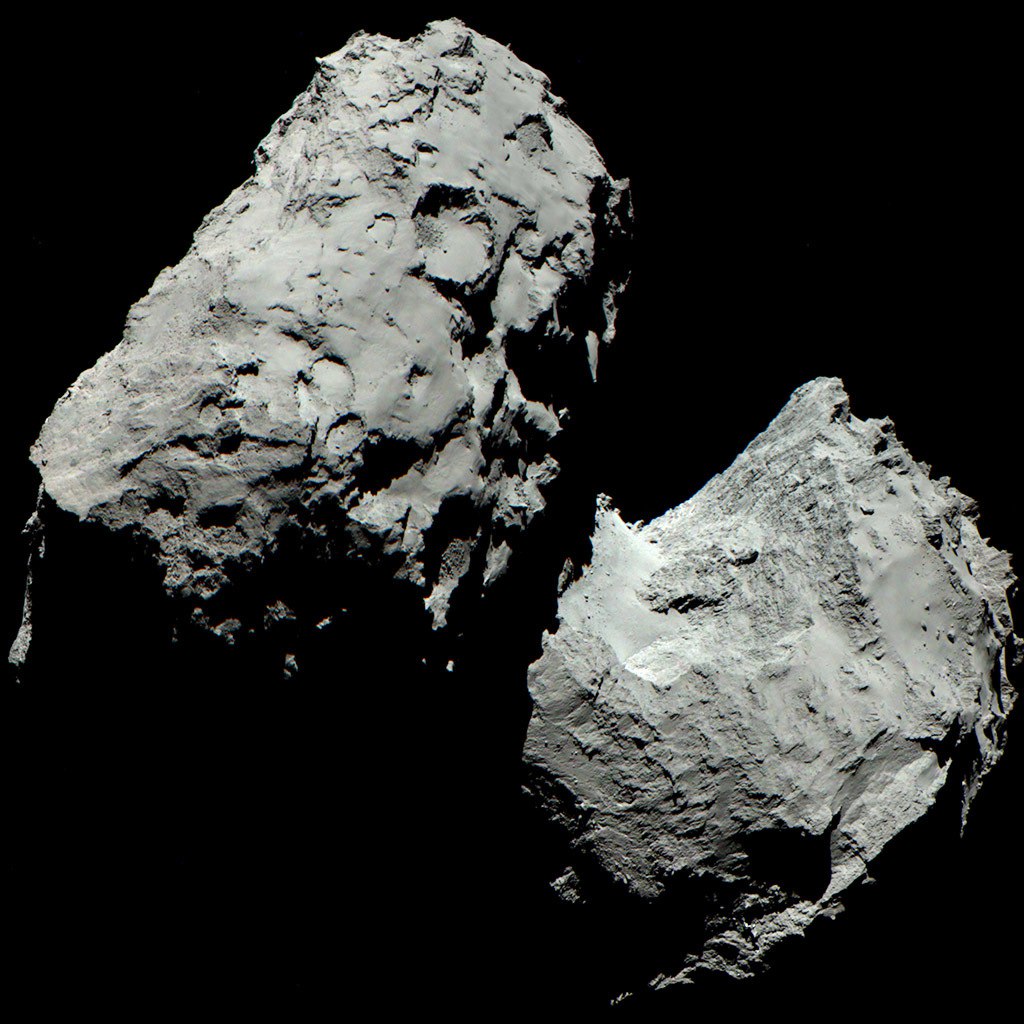 Космическое агентство ESA выложило в Сеть новые фотографии кометы Чурюмова-Герасименко - 3
