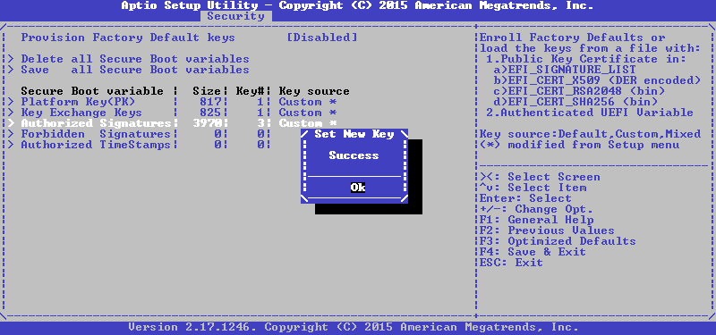Укрощаем UEFI SecureBoot - 10 Укрощаем UEFI SecureBoot - 10