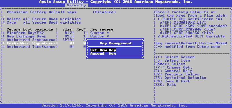 Укрощаем UEFI SecureBoot - 7 Укрощаем UEFI SecureBoot - 7