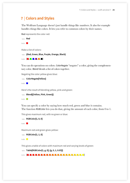 Книга Стивена Вольфрама «Элементарное введение в язык Wolfram Language» - 16