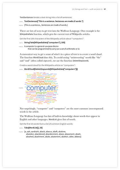 Книга Стивена Вольфрама «Элементарное введение в язык Wolfram Language» - 21