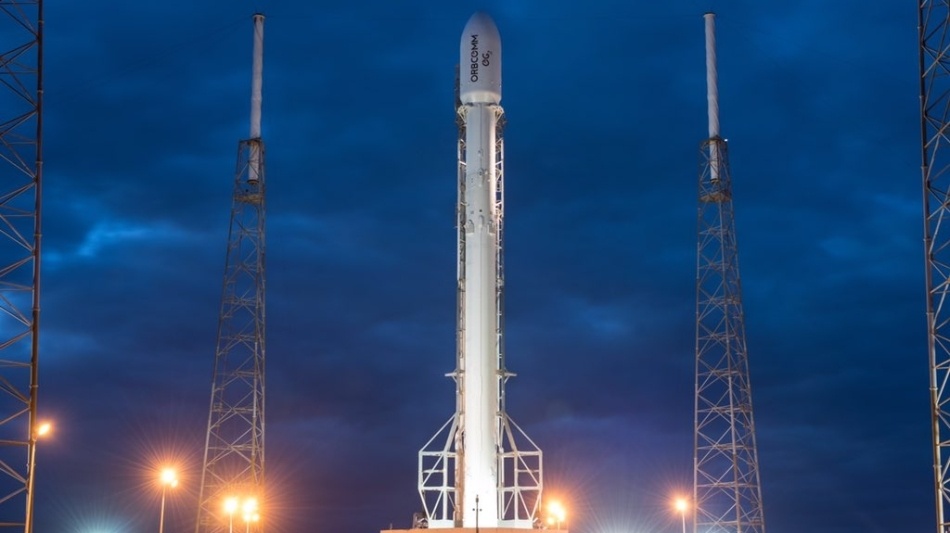 Летим и садимся вместе с Falcon 9R - 1