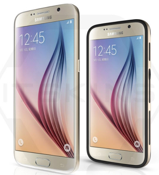 ITSkins опубликовала новые изображения смартфонов Samsung Galaxy S7 и Galaxy S7+ - 1