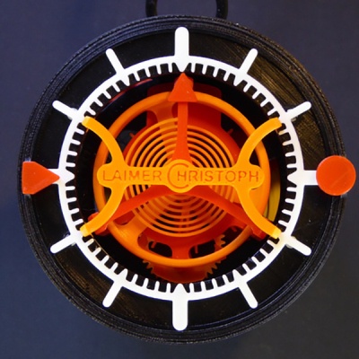 Часы с турбийоном распечатали на 3D принтере - 1