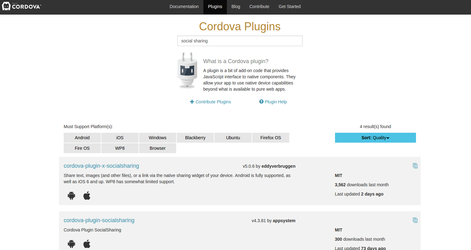 Введение в Cordova: Создание первого приложения - 4