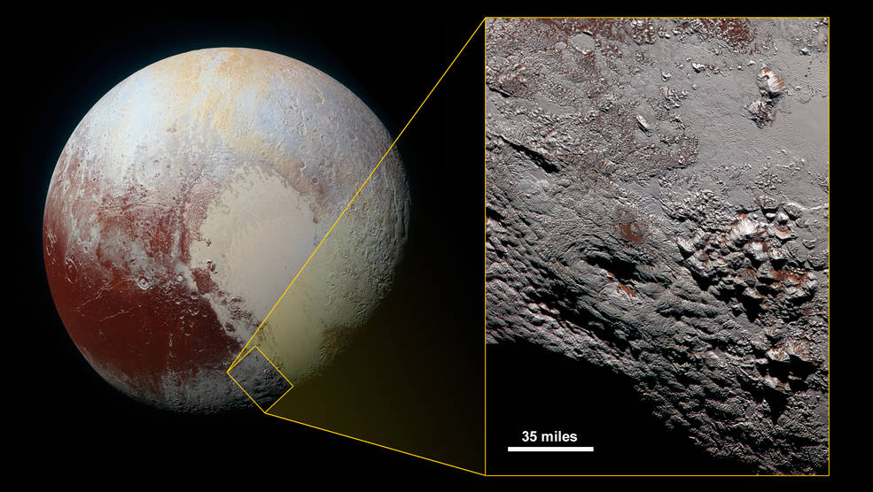 New Horizons прислал снимок вероятного криовулкана на Плутоне - 1