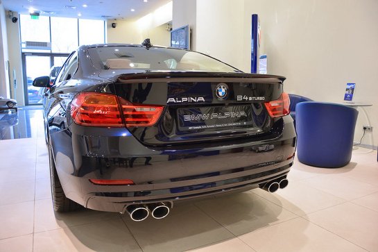 Эксклюзивный автомобиль Alpina B4 Biturbo Allrad представлен в салоне «АВТ Бавария»