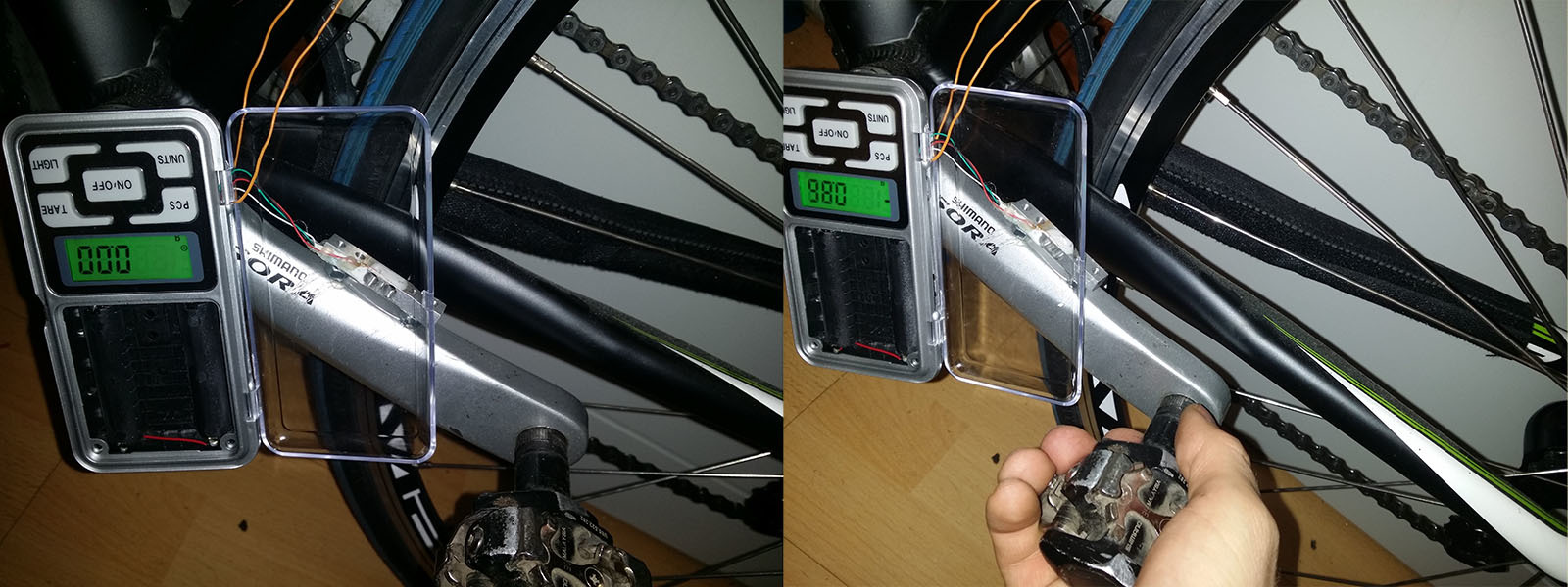 Самодельный велосипедный измеритель мощности - 4