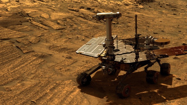 Марсоход Opportunity работает на Марсе уже 12 лет - 1